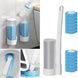 Ершик со сменными насадками 6шт для унитаза Toilet cleaner set AND-75-30