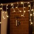 Гірлянда вулична бахрома 3m 120LED Тепле біле світло
