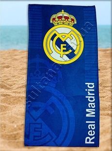 Рушник пляжний Real Madrid mavi 75х150 Махра/Велюр