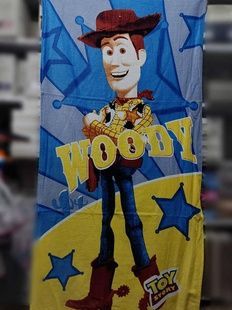 Рушник пляжний Woody 75х150 Махра/Велюр