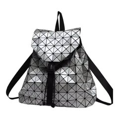 Женская сумка-рюкзак геометрический Bao Bao Issey Miyake Серый