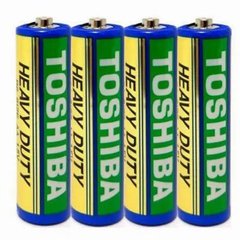 Батарейка Солевая Toshiba ААА R03 1.5V R03 (1 шт)