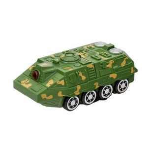 Игрушка Танк со звуком и подсветкой на батарейках YJ 388-58 Зеленый