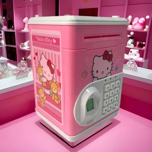 Сейф копилка с отпечатком пальца Hello Kitty