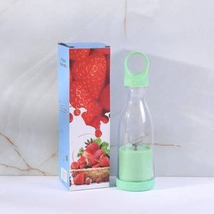 Портативный блендер MINI JUICER мини блендер для смузи Зеленый