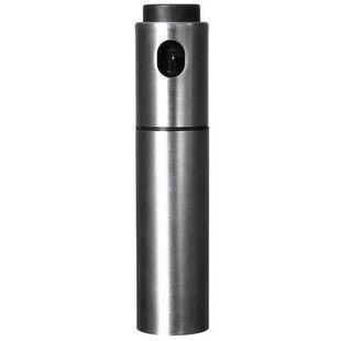 Пляшечка-спрей для олії та оцту металева Kitchen Sprayer Сірий