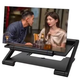 Збільшувач 3d екрану для перегляду відео на смартфоні Чорний