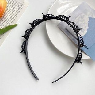 Обруч для волосся з шпильками Hair Twister Headband Чорний