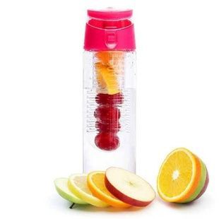 Пляшка для води FRESH FLAVOR WATER BOTTLE Рожева