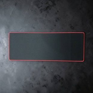 Коврик для компьютерной мыши 80*30см Black Red Черный с красным