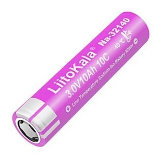 Акумулятор 3.0V 10Ah 10C LiitoKala Na-32140 Рожевий