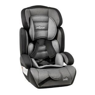 Дитяче автокрісло універсальне від 9-36кг з бустером I/II/III група JOY 55890-GL Чорне з сірим