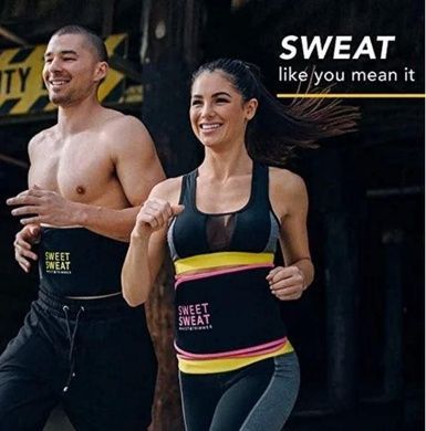 Пояс для Похудения SIZE XL с Компрессией Sweet Sweat Waist Trimmer Belt
