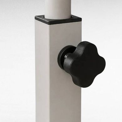 Столик для ноутбука з полицею 80*40*60-90 см, JDL-C-003, Чорний