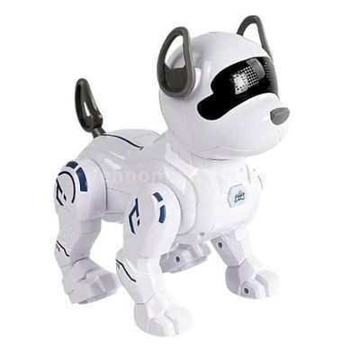Интерактивный робот питомец Собака с пультом JZJ Intelligent Stunts Dog Белый