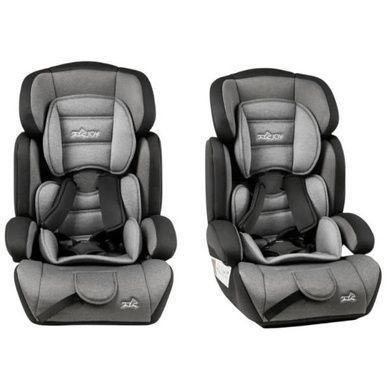 Дитяче автокрісло універсальне від 9-36кг з бустером I/II/III група JOY 55890-GL Чорне з сірим