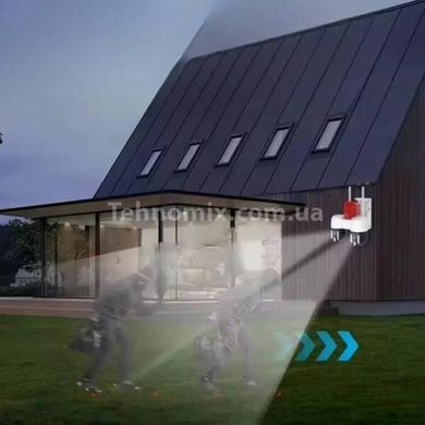 Камера відеоспостереження подвійна із сиреною CAMERA WIFI WITH ALARAM A2S Біла