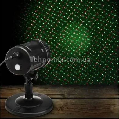 Проектор лазерный уличный с пультом moving garden laser light Синие, красные ,зеленые точки