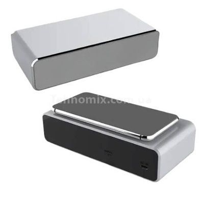 Часы цифровые с беспроводной зарядкой Digital Clock Wireless Charging