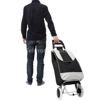 Сумка на коліщатках для покупок Trolley small Чорна