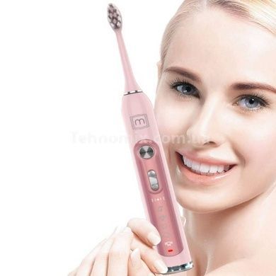 Ультразвукова зубна щітка Medica+ ProBrush 9.0 Ultrasonic + насадки (10 штук) (Японія) Фуксія 50188