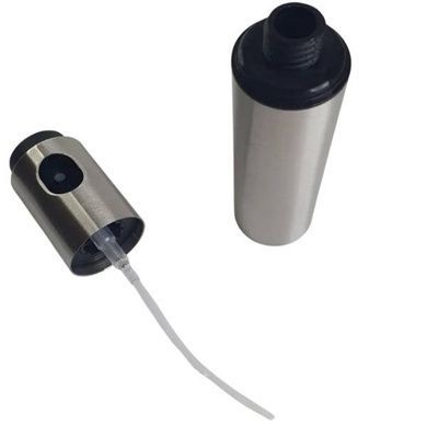 Бутылочка-спрей для масла и уксуса металлическая Kitchen Sprayer Серый