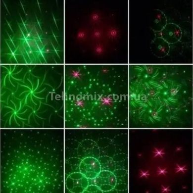 Проектор лазерный уличный с пультом moving garden laser light Синие, красные ,зеленые точки