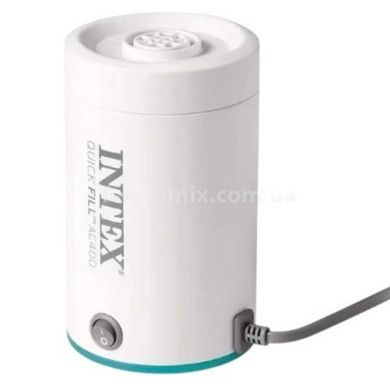 Насос для здування/надування 220-240V 400л/хв 66246 INTEX Білий