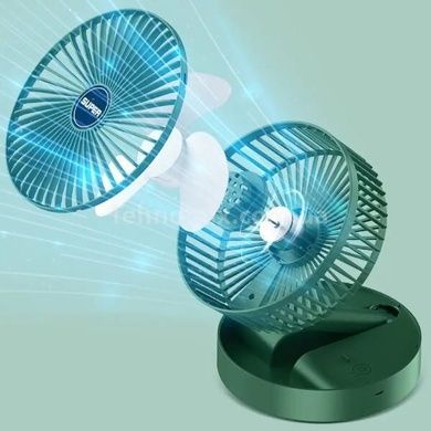 Вентилятор настільний складаний wimpex WX 6505 Зелений