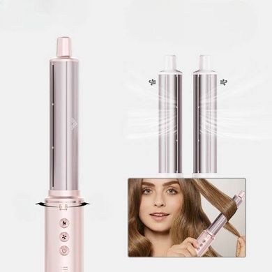 Фен-стайлер 5в1 5 насадок, 3 режими, 3 режими температури, 105000 RPM, 1300W IPARAH P-505P Рожевий