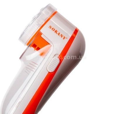 Машинка акумуляторна для видалення катишків та ворсу Sokany SK-880 Біла