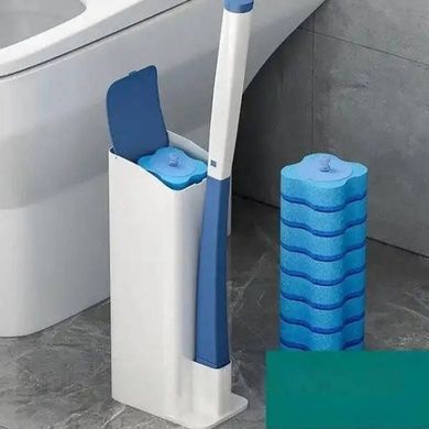 Єршик зі змінними насадками 8шт для унітазу Toilet cleaner set XL-852