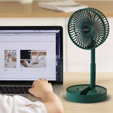 Вентилятор настільний складаний wimpex WX 6505 Зелений
