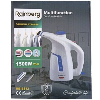 Ручний відпарювач Rainberg RB-6312 1500 Вт Білий