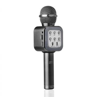 Караоке мікрофон bluetooth WS-1818 Black + Чохол