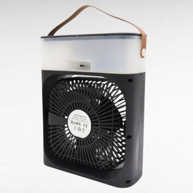 Кондиціонер портативний переносний із резервуаром 500мл Artic Air Cooler Fan ICE Чорний