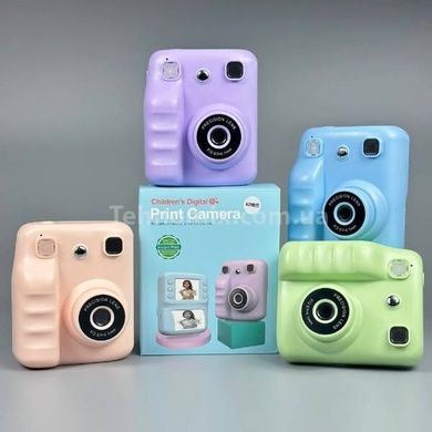 Фотоапарат моментального друку HD Y300H Салатовий