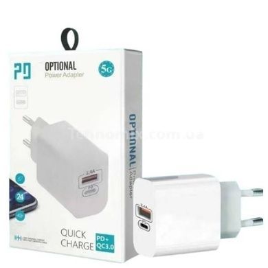 Зарядний пристрій Вихід 1: DC 5V-2.4A Вихід 2: DC 5V-3.6A PDA Біле