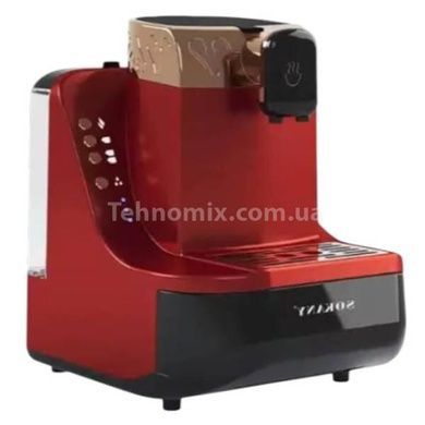 Кофеварка турецкая кофемашина 700Вт Sokany SK-04011 Красная с черным