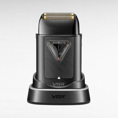 Электробритва аккумуляторная с двойным лезвием VGR V-334 Черная