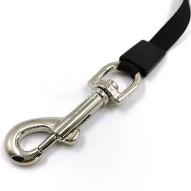 Поводок-рулетка 5м Retractable Dog Leash Белый с цветами