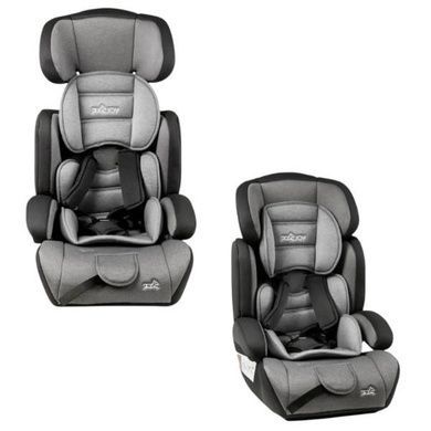 Дитяче автокрісло універсальне від 9-36кг з бустером I/II/III група JOY 55890-GL Чорне з сірим