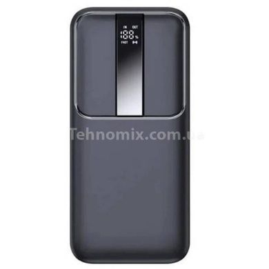 Power bank на два выхода с дисплеем с быстрой зарядкой 20000 mAh INKAX PBQ-07 Черный