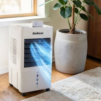 Охолоджувач-зволожувач підлоговий 8л 3800w Daikens KYS-30-105L Білий