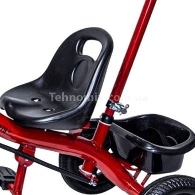Велосипед детский трехколесный с родительской ручкой Scale Sports Красный