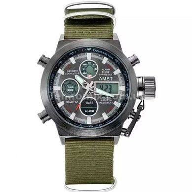 Годинник чоловічий тактичний AMST Mountain Green