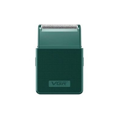 Электробритва аккумуляторная дорожная VGR V-376 GREEN Зеленая