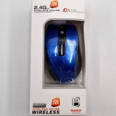 Мышь беспроводная для ПК MOUSE G108 Синяя