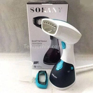Отпариватель ручной вертикальный 250мл 1200Вт SOKANY AJ-2205 Синий