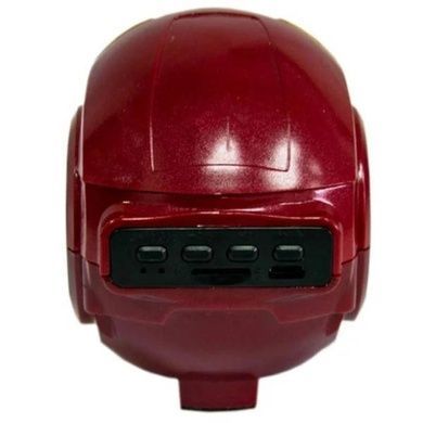 Колонка акумуляторна портативна Bluetooth USB IRON MAN Червона
